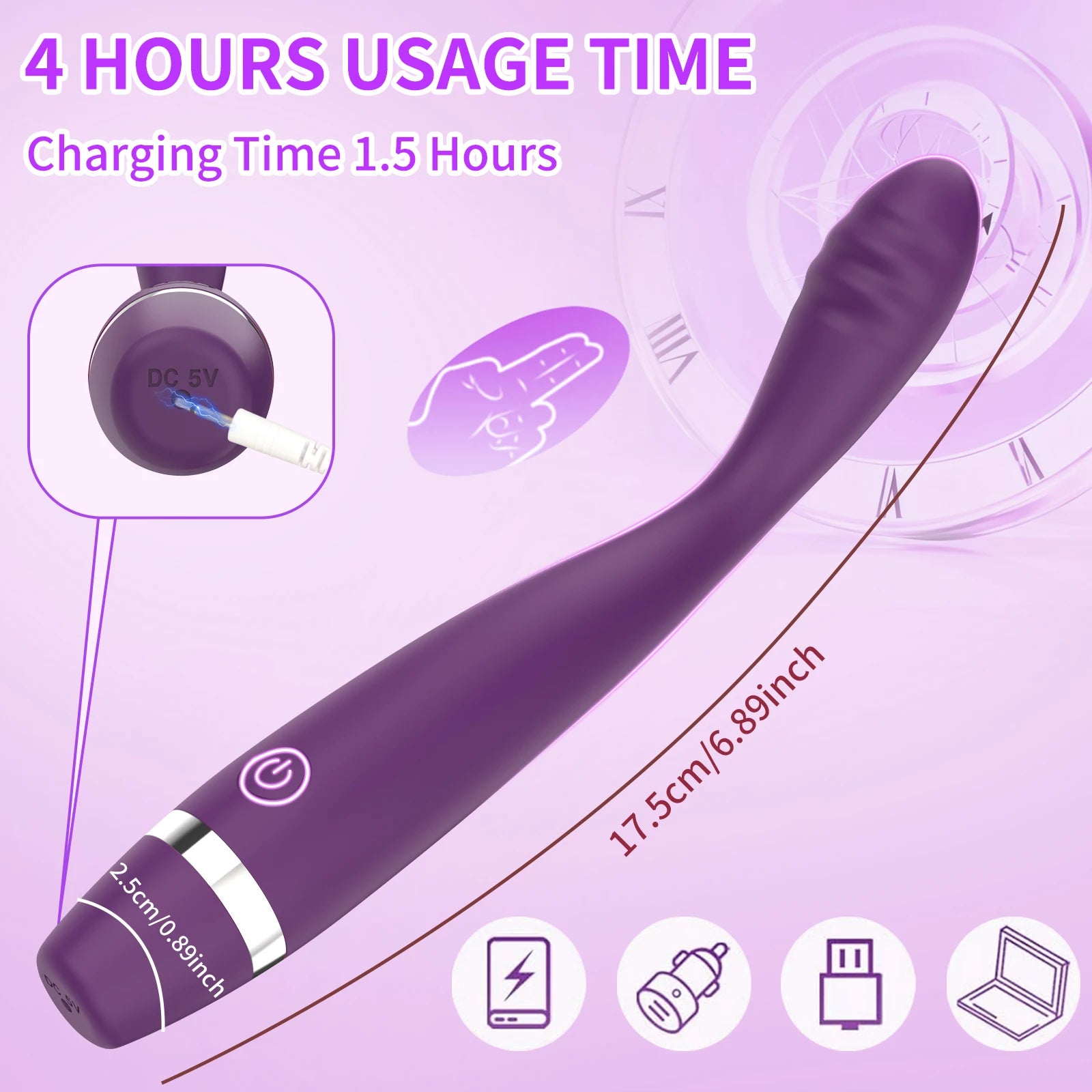 G-Spot & Clitoral Finger Vibrator
