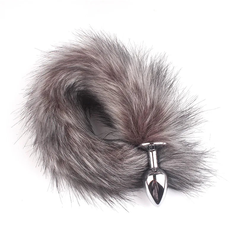 Fox Tail Metallic Plug