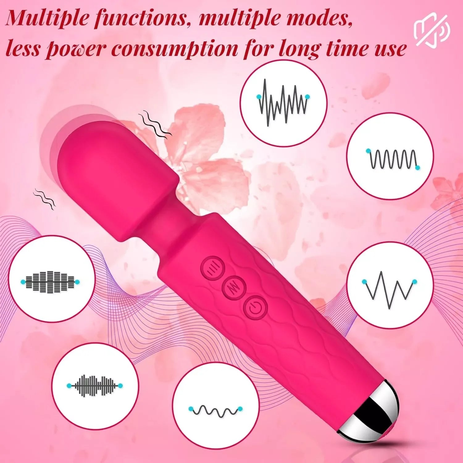 Pro 20-Speed Wand Massager
