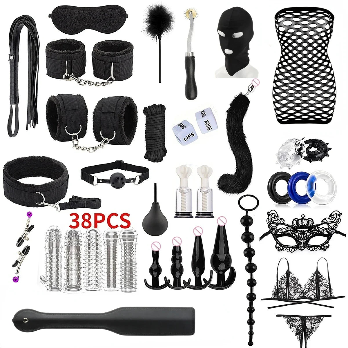 Complete BDSM Pleasure Kit
