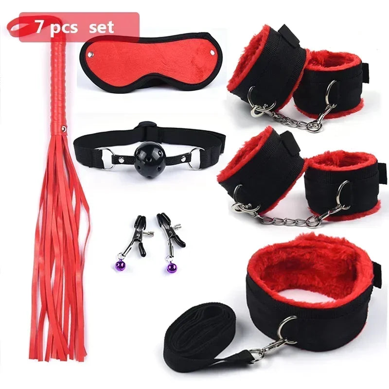 10-Speed Vibrator Bondage Kit