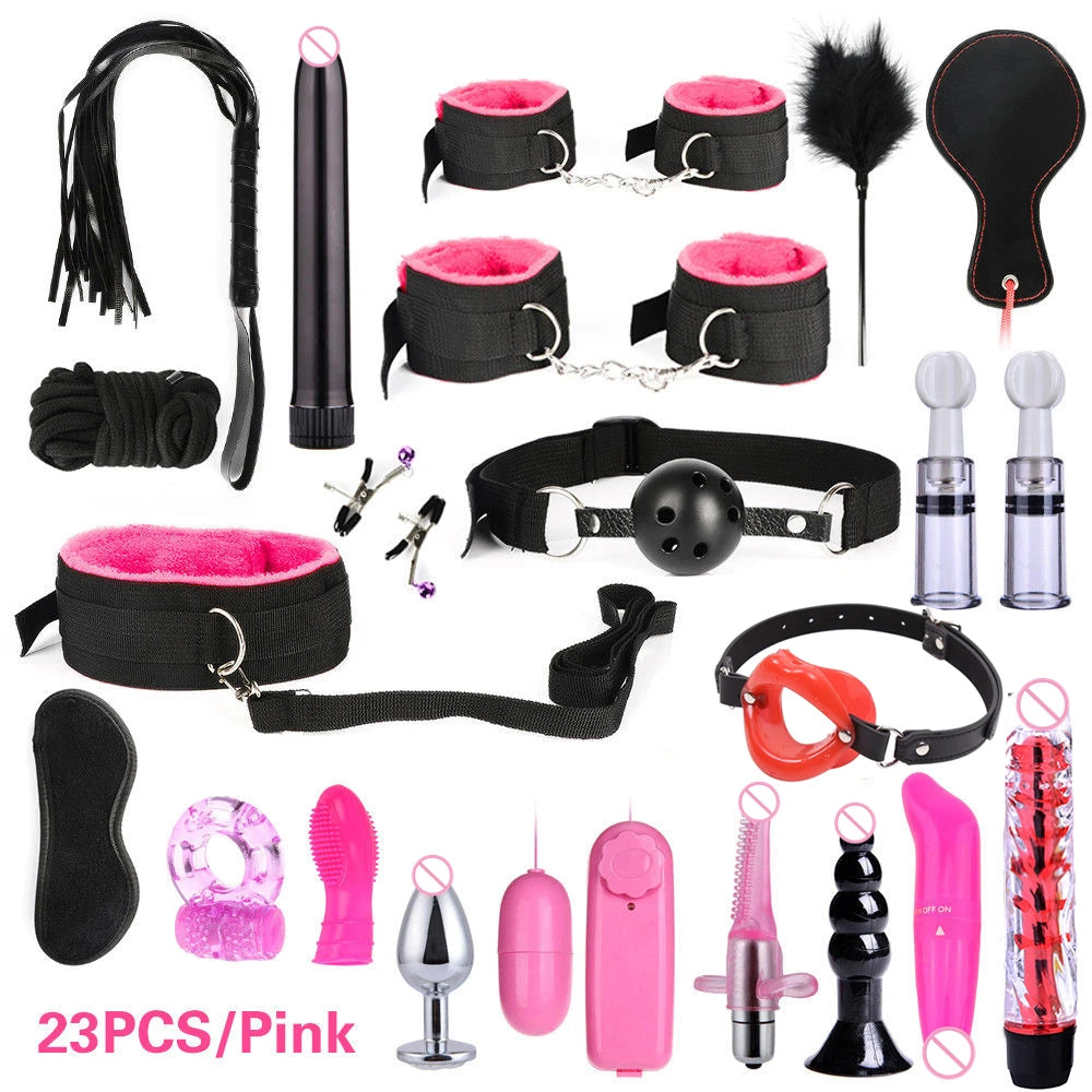 Complete BDSM Pleasure Kit