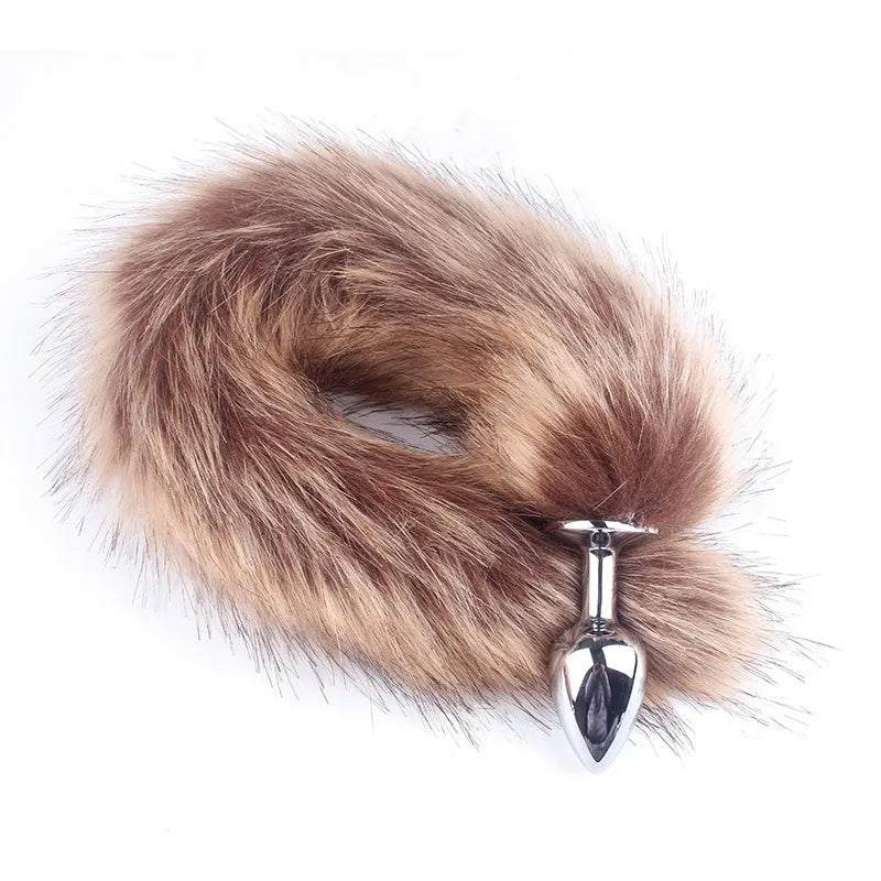 Fox Tail Metallic Plug