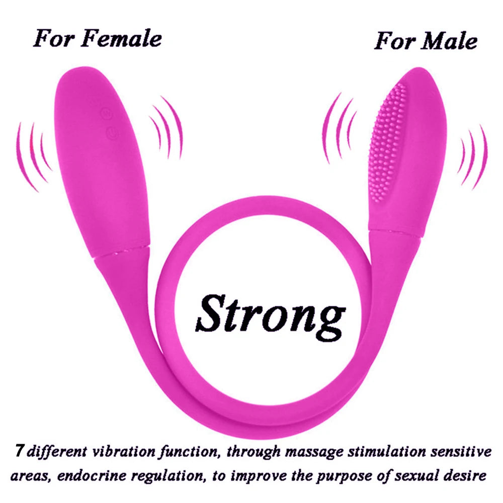 Silicone Dual Motor Vibrator