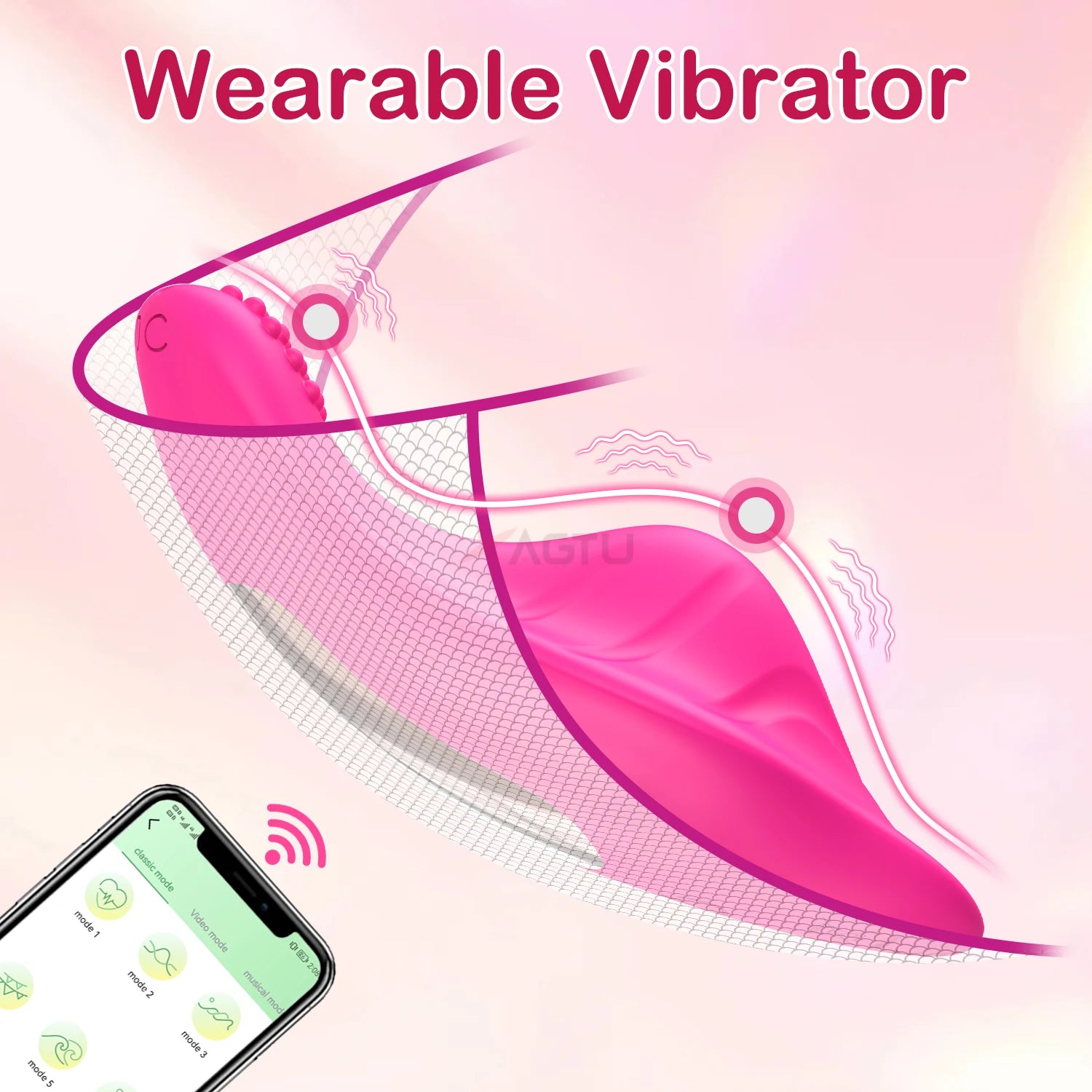 Wearable Butterfly Panty Vibrator