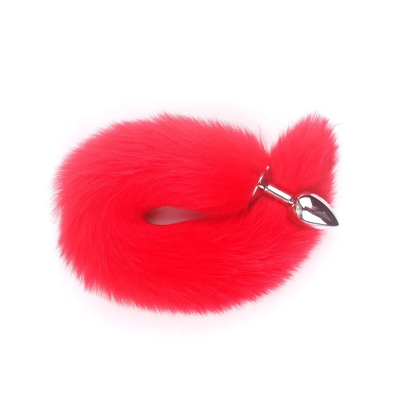 Fox Tail Metallic Plug
