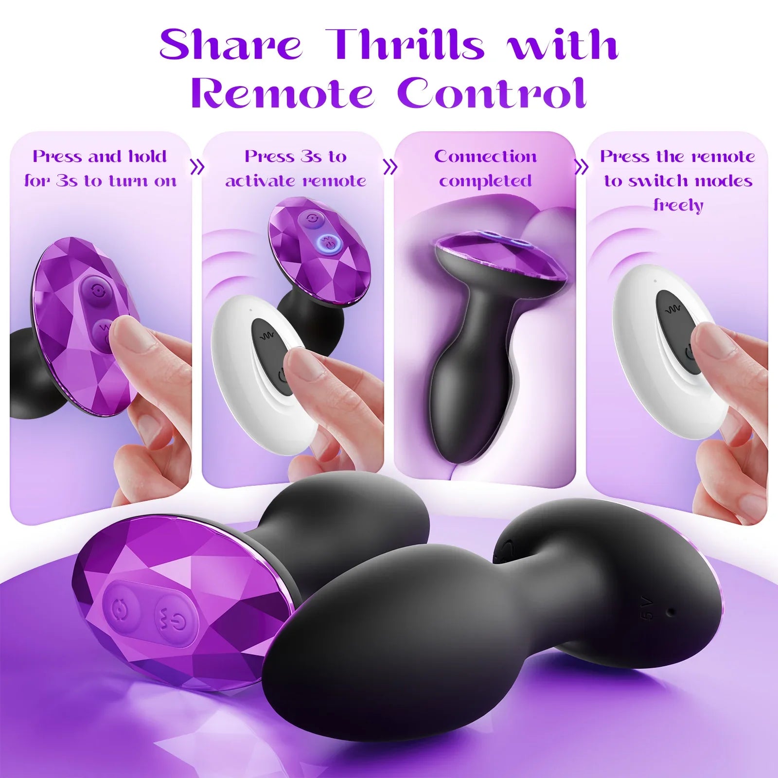 Vibrating Prostate Plug