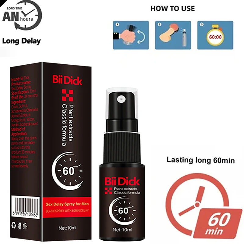 Bii Dick Performance Delay Spray 10ml