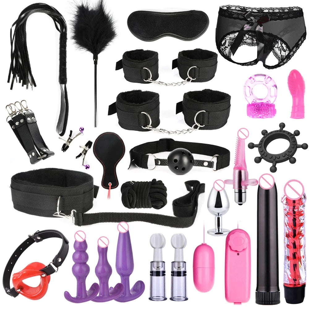 Complete BDSM Pleasure Kit
