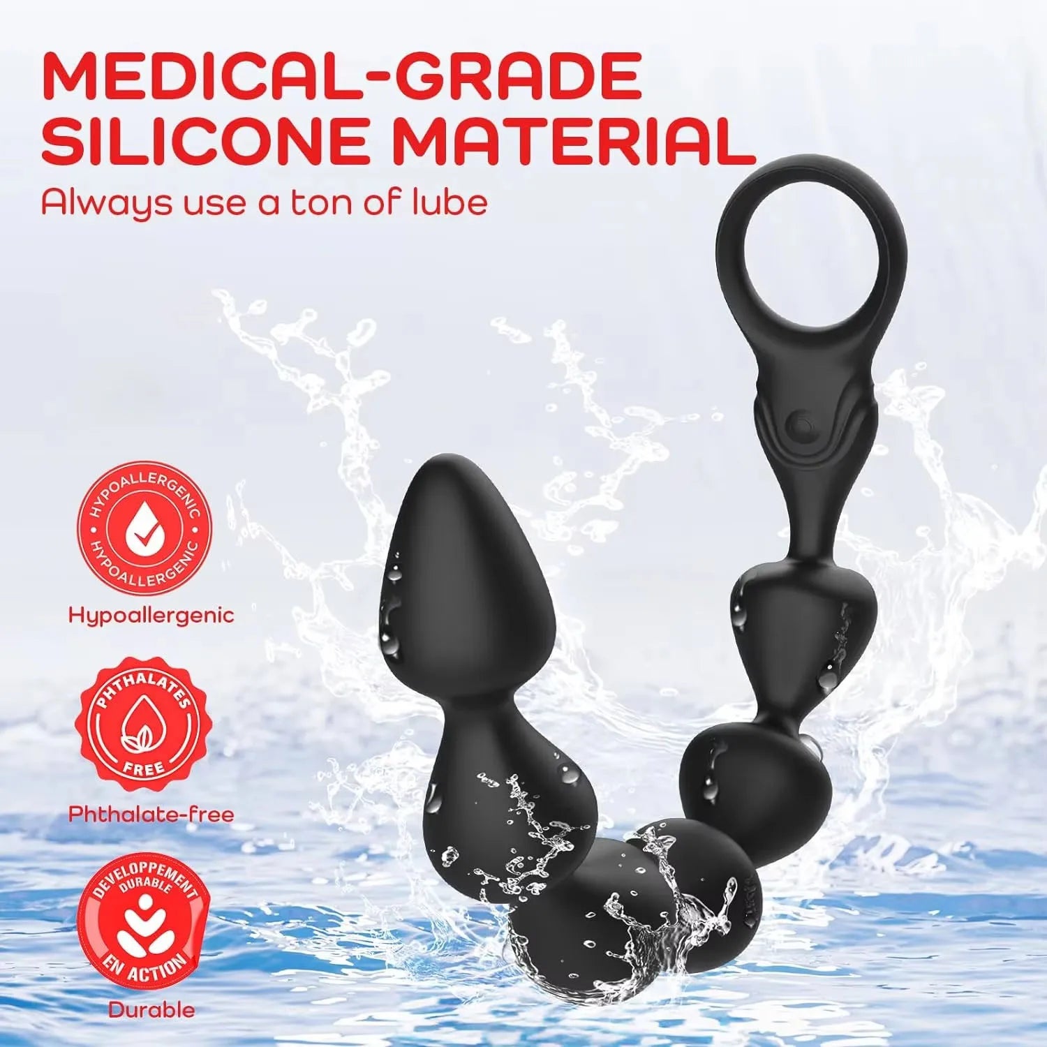 Pro Anal Bead Vibrator