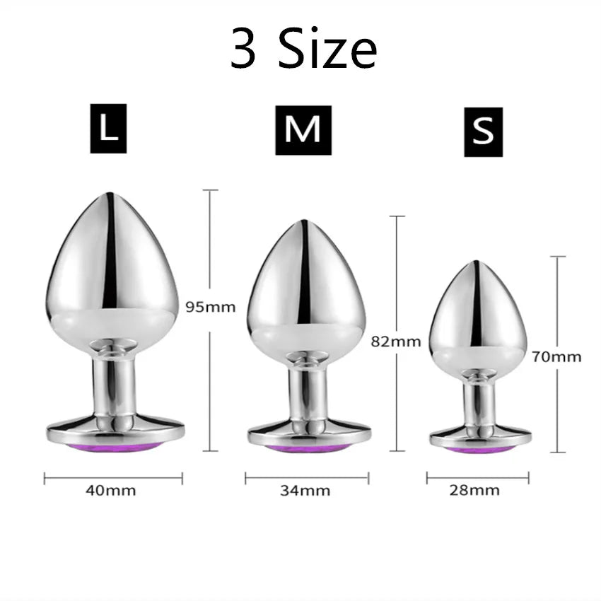 Premium Metal Butt Plug