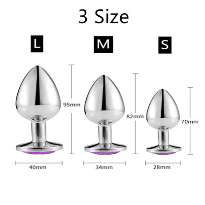 Premium Metal Butt Plug