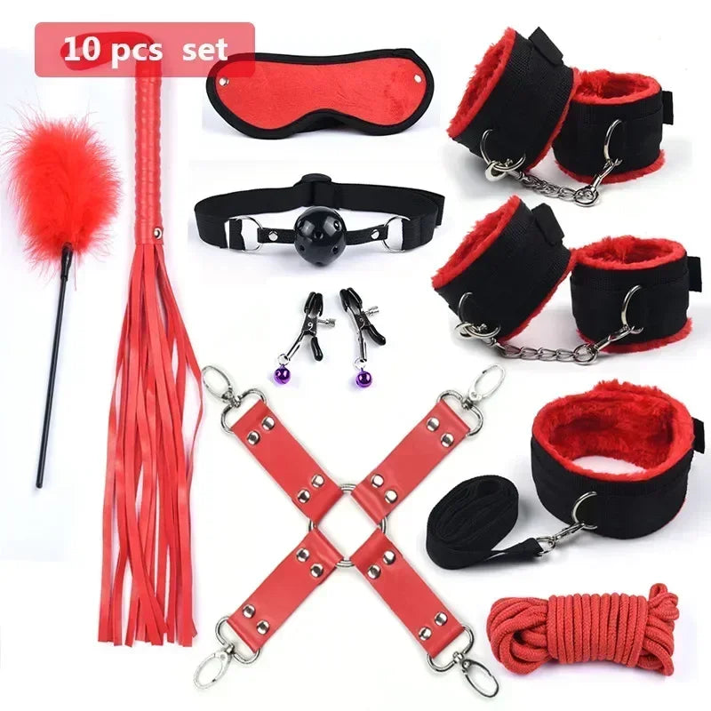 10-Speed Vibrator Bondage Kit