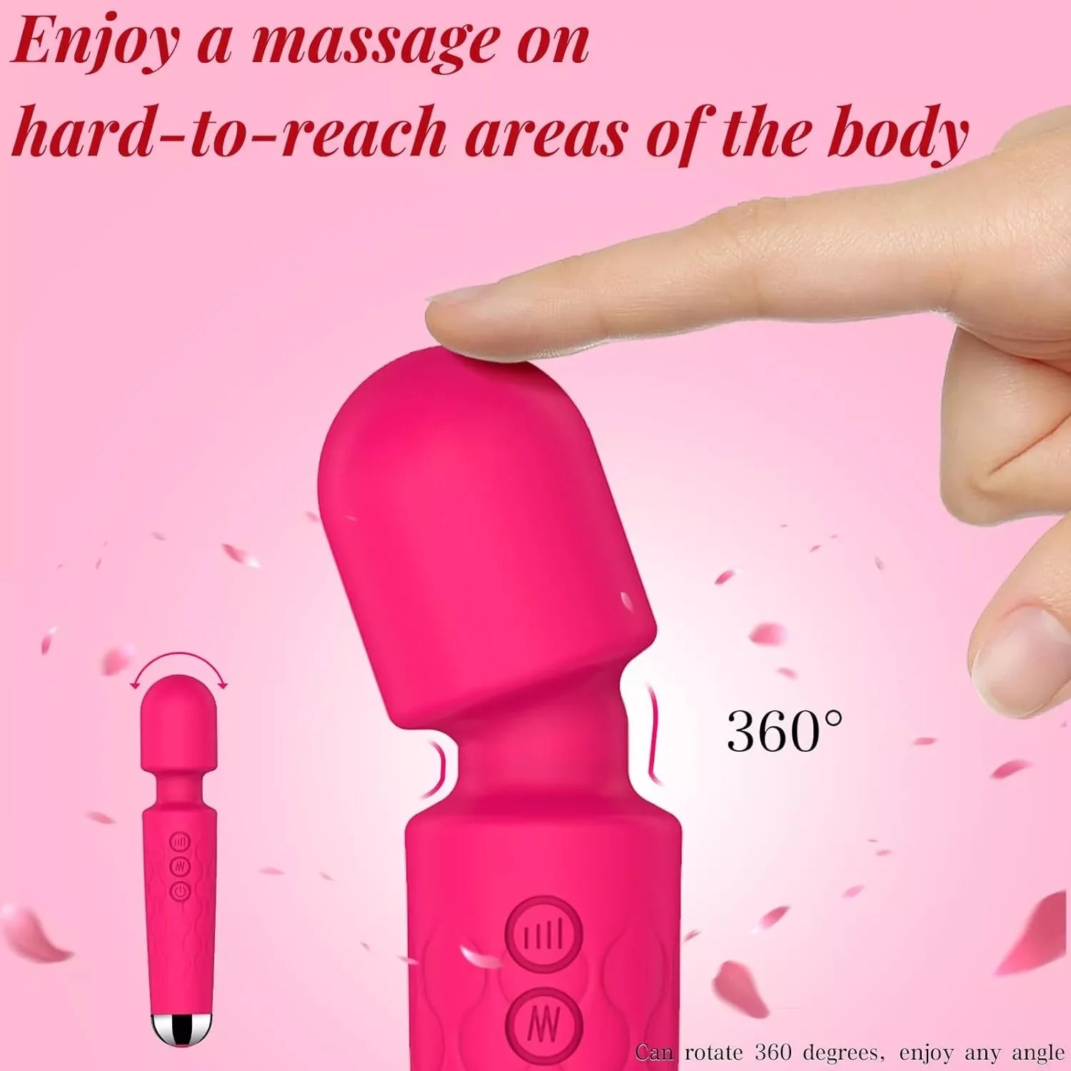 Pro 20-Speed Wand Massager