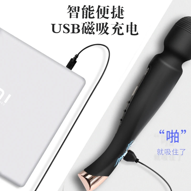 Power Wand Clitoral Vibrator