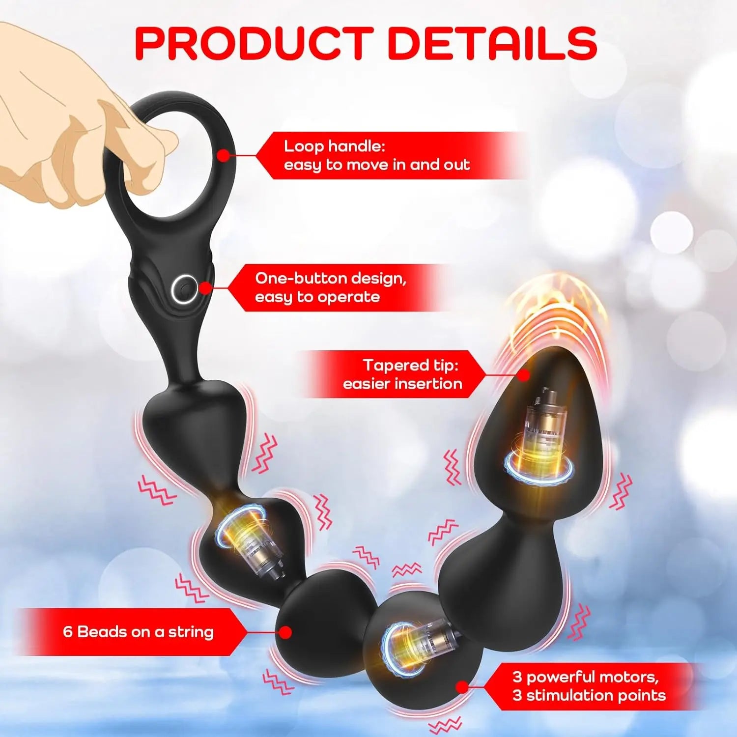 Pro Anal Bead Vibrator