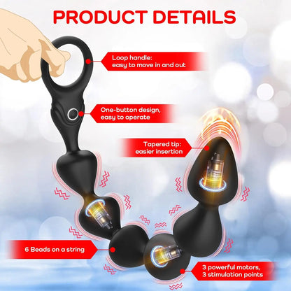 Pro Anal Bead Vibrator