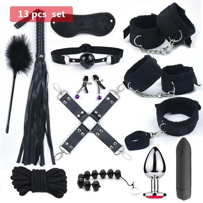 10-Speed Vibrator Bondage Kit