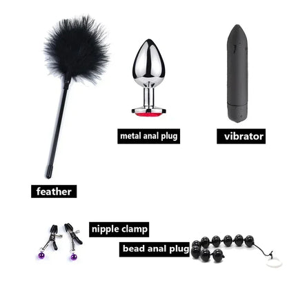 10-Speed Vibrator Bondage Kit