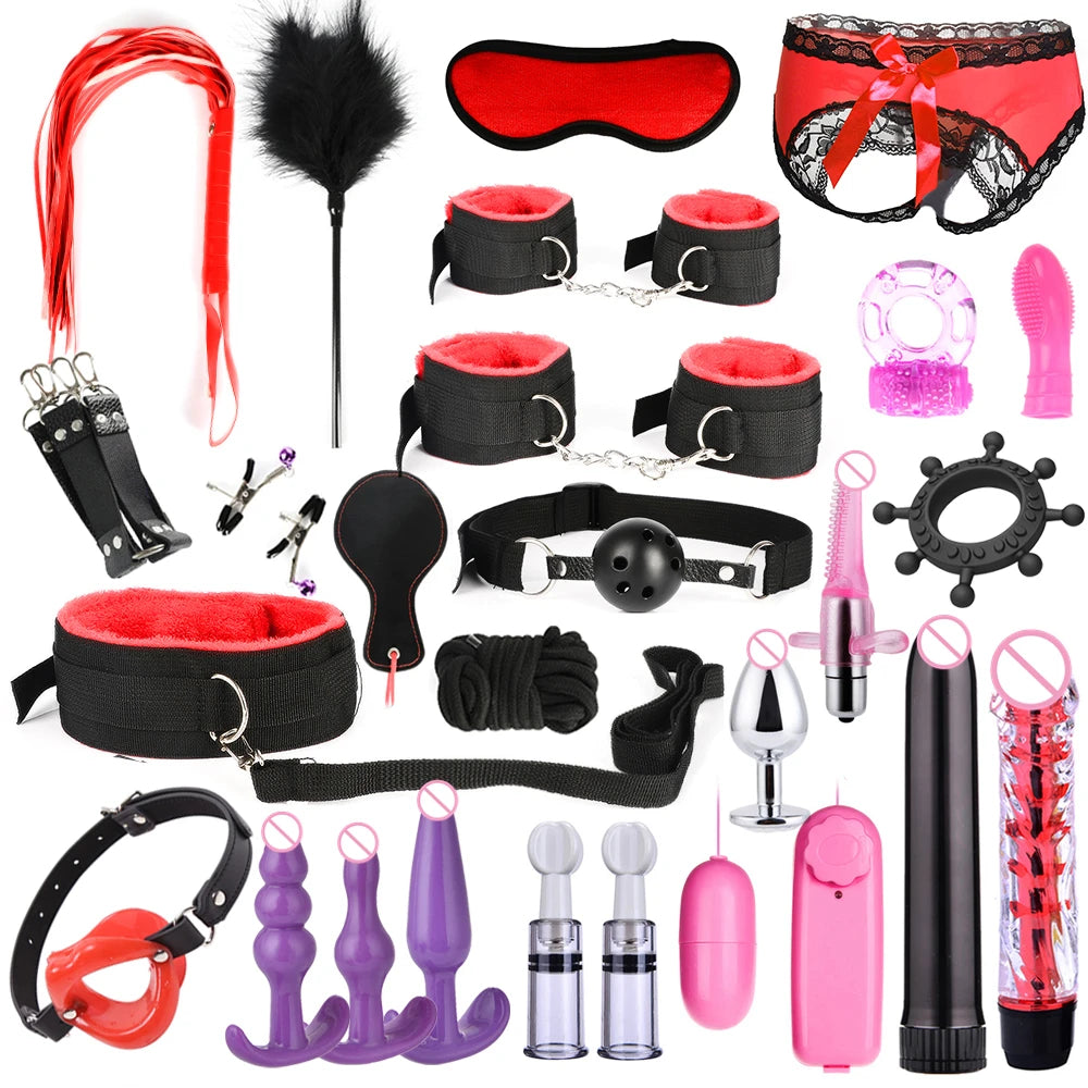 Complete BDSM Pleasure Kit