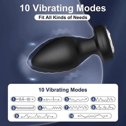 Unisex Remote Anal Vibrator