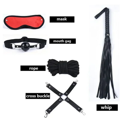 10-Speed Vibrator Bondage Kit