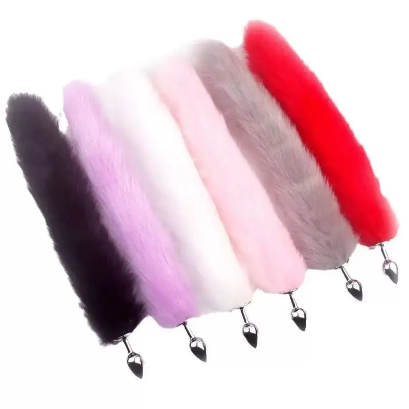 Fox Tail Metallic Plug