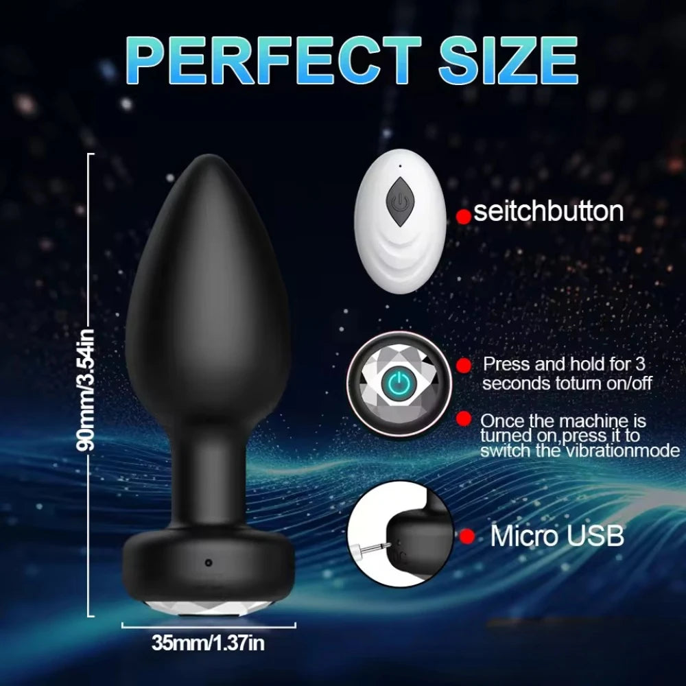 Remote Control Prostate Massager