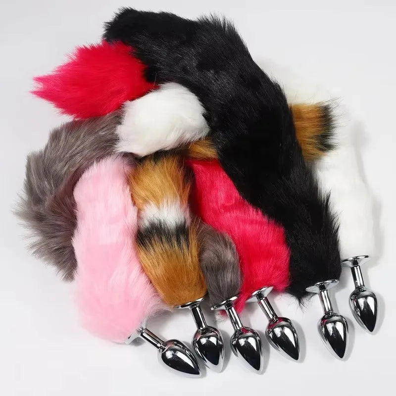 Fox Tail Metallic Plug