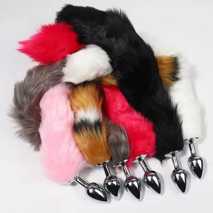 Fox Tail Metallic Plug