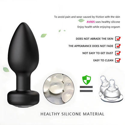 Unisex Remote Anal Vibrator
