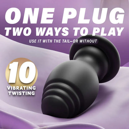 Fox Tail Vibrating Plug