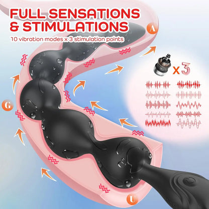 Pro Anal Bead Vibrator