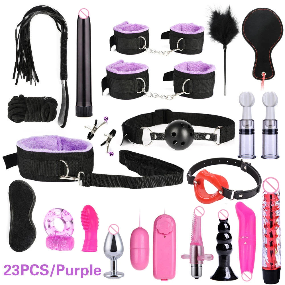 Complete BDSM Pleasure Kit