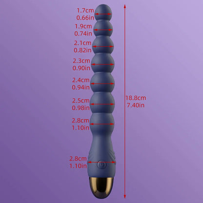 Vibrating Anal Bead Stimulator