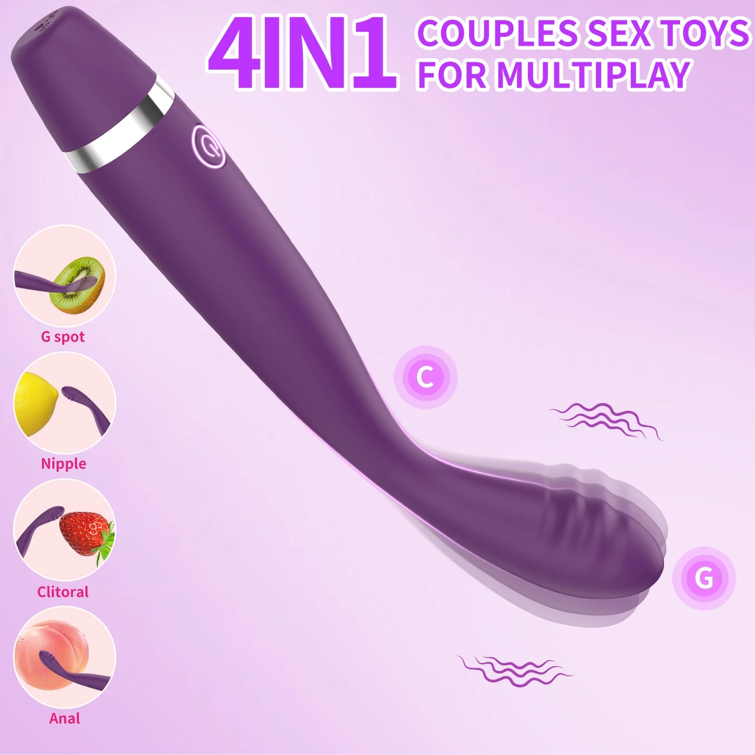 G-Spot &amp; Clitoral Finger Vibrator