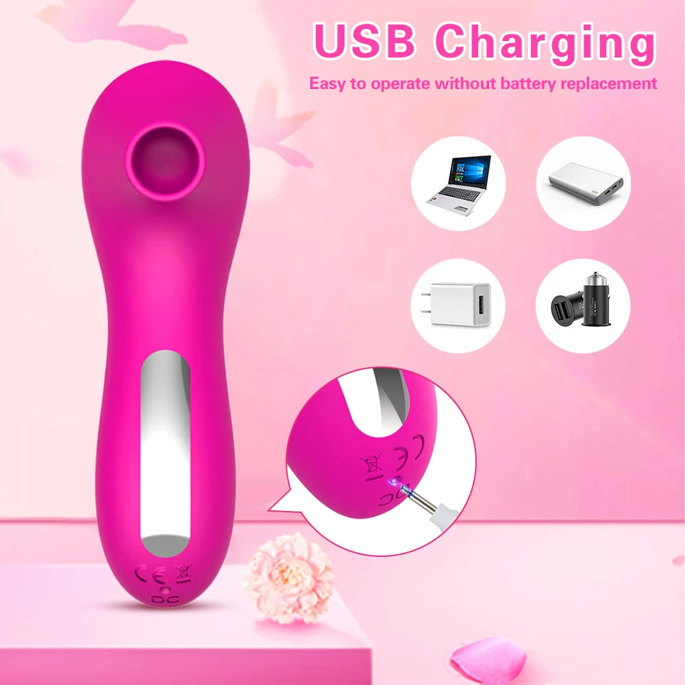 Suction Rose Clitoral Stimulator