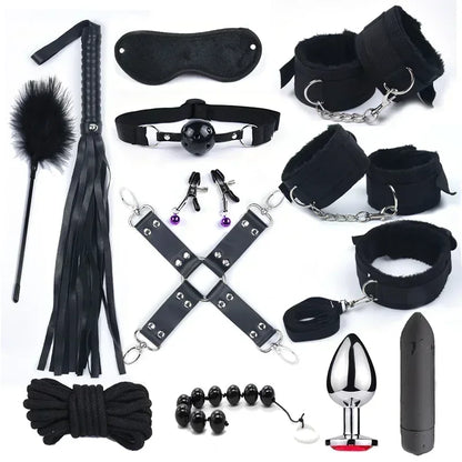 10-Speed Vibrator Bondage Kit