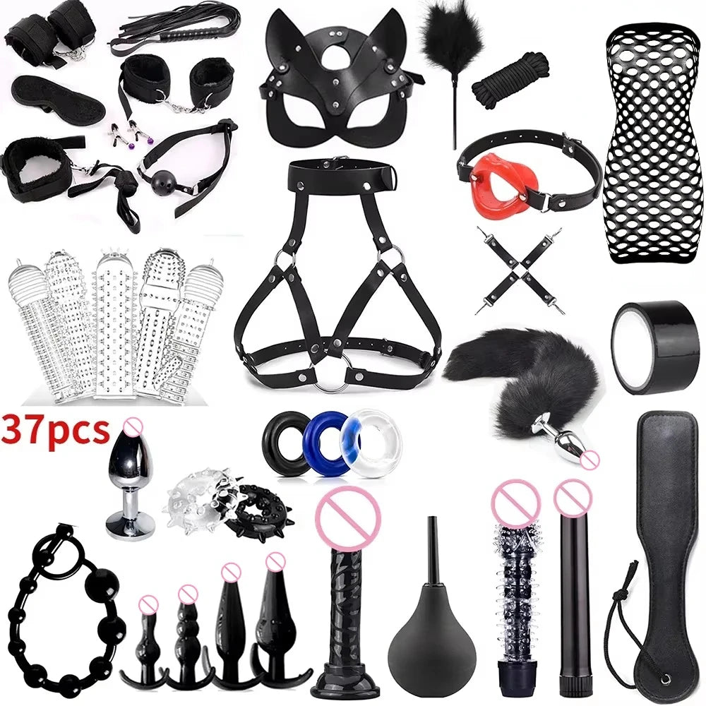 Complete BDSM Pleasure Kit