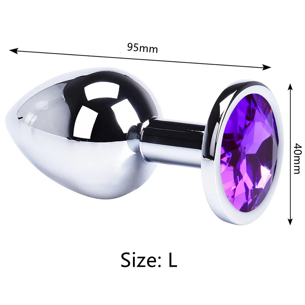 Premium Metal Butt Plug