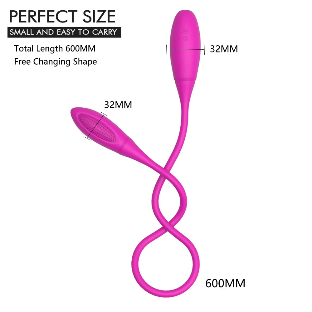 Silicone Dual Motor Vibrator