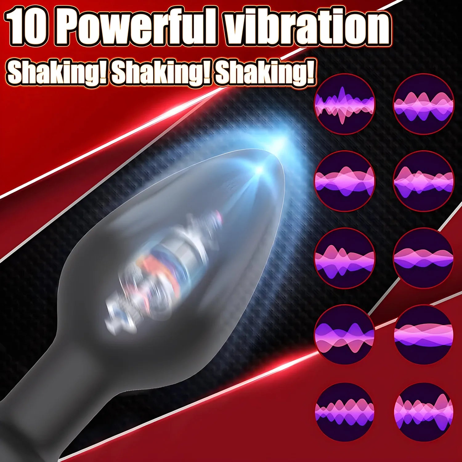 Unisex Remote Anal Vibrator