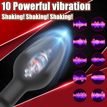 Unisex Remote Anal Vibrator