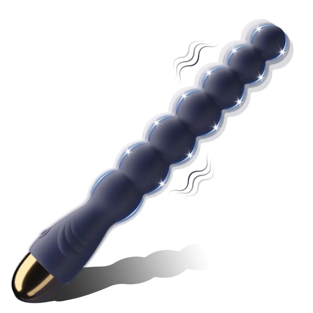Vibrating Anal Bead Stimulator