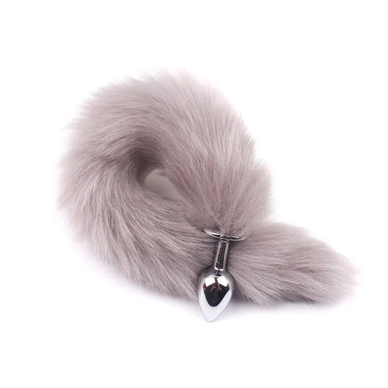 Fox Tail Metallic Plug