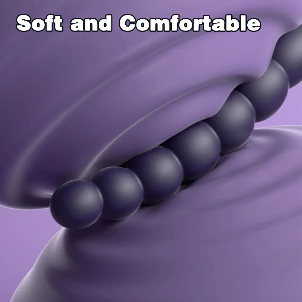 Vibrating Anal Bead Stimulator