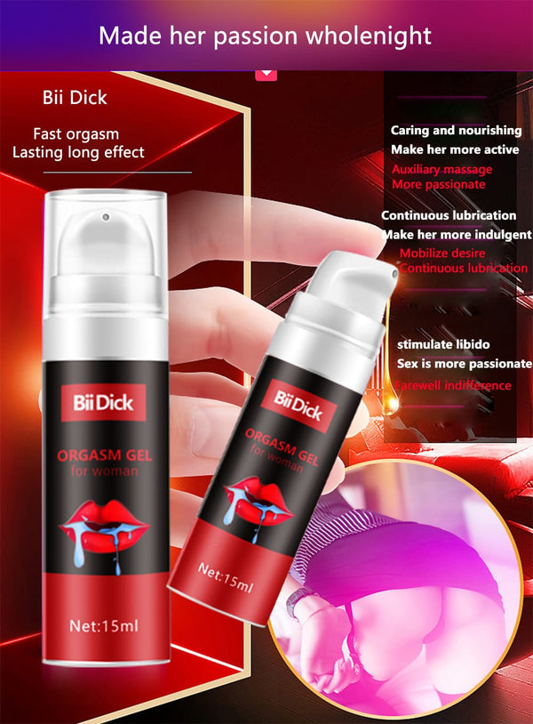 Bii dick oragasm gel